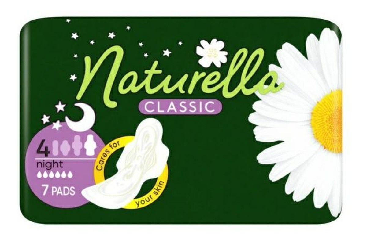 Podpaski Night ze skrzydełkami 1 op.-7 sztuk