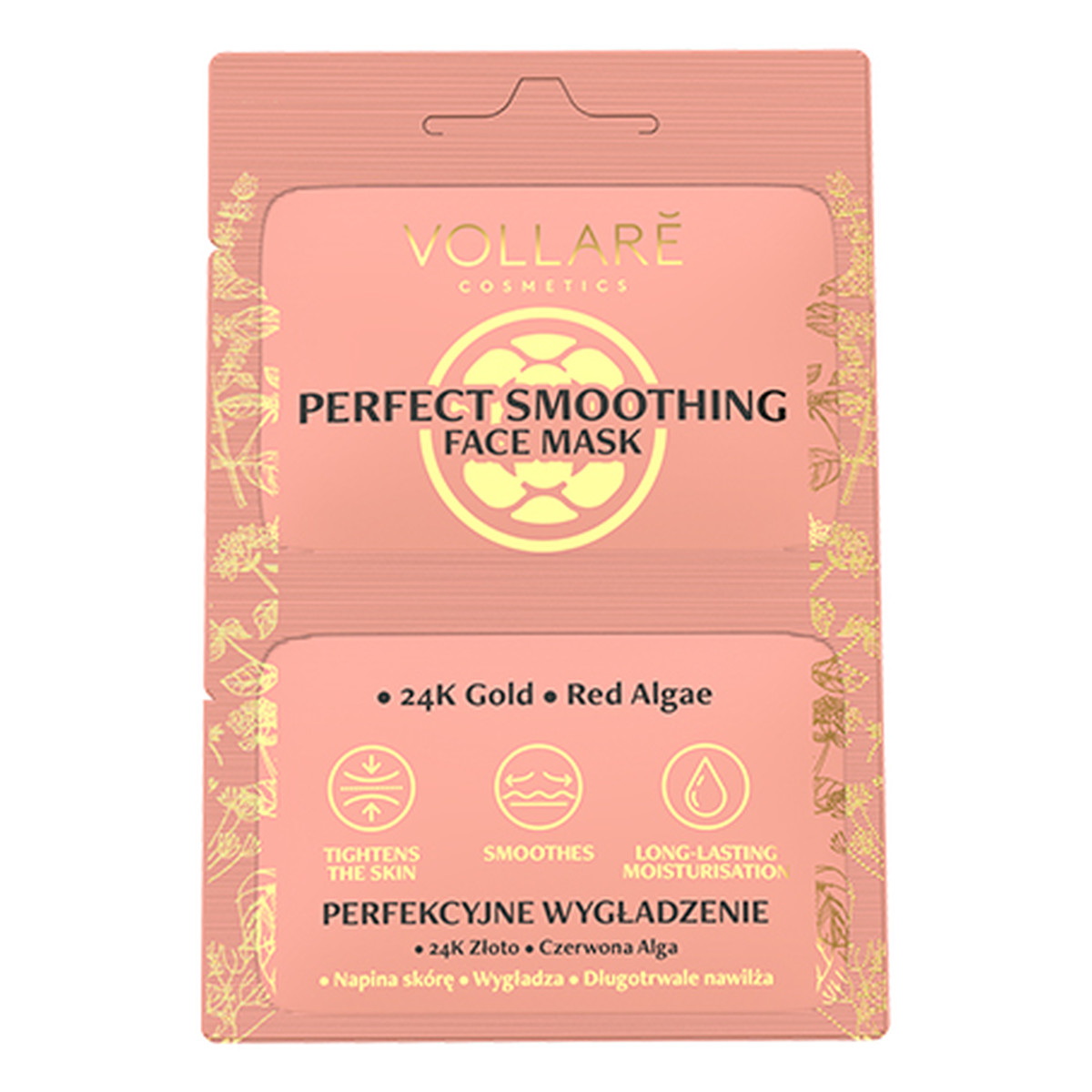 Vollare Maska do twarzy perfekcyjne wygładzenie 2x 5ml