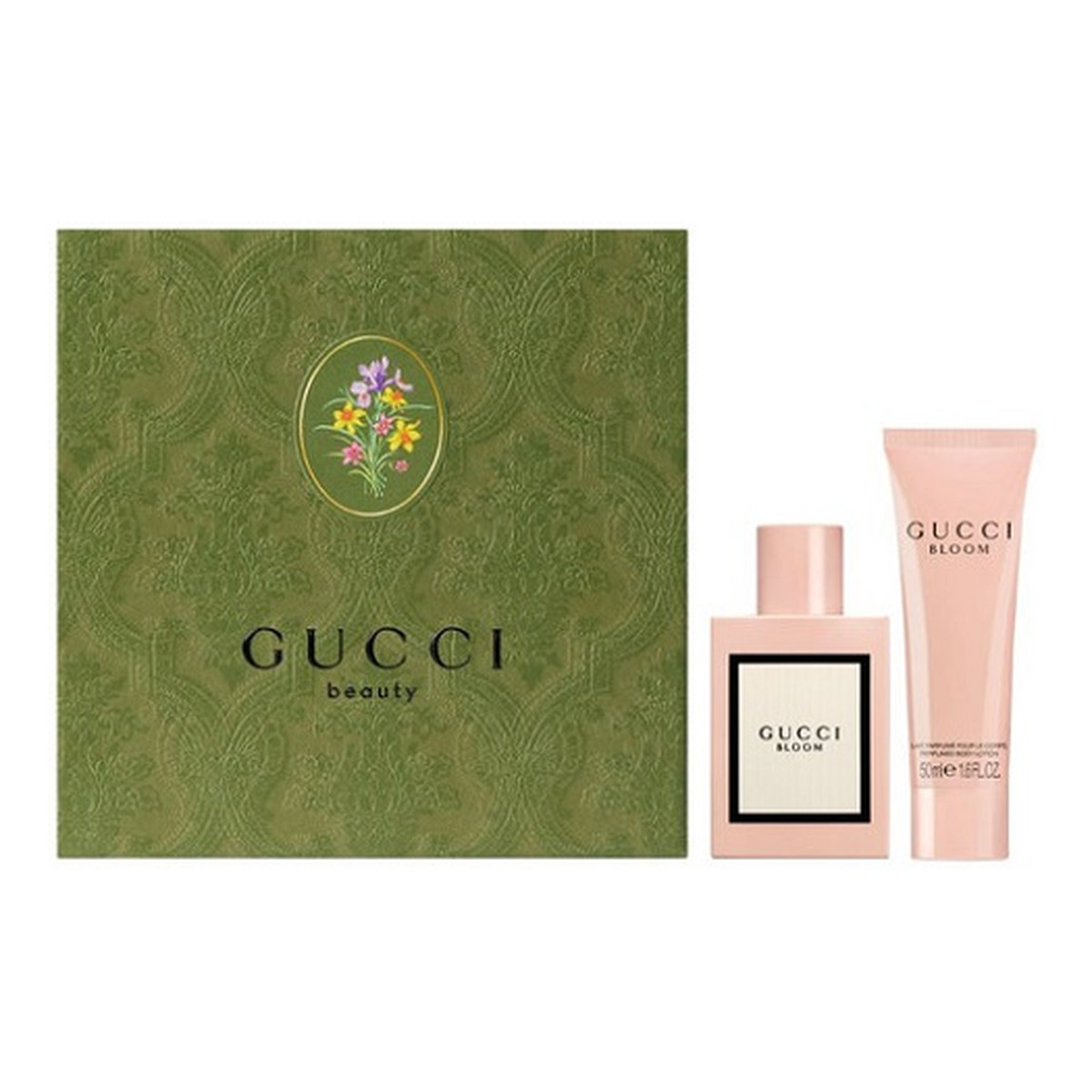 Gucci Bloom Zestaw woda perfumowana spray 50ml + balsam do ciała 50ml