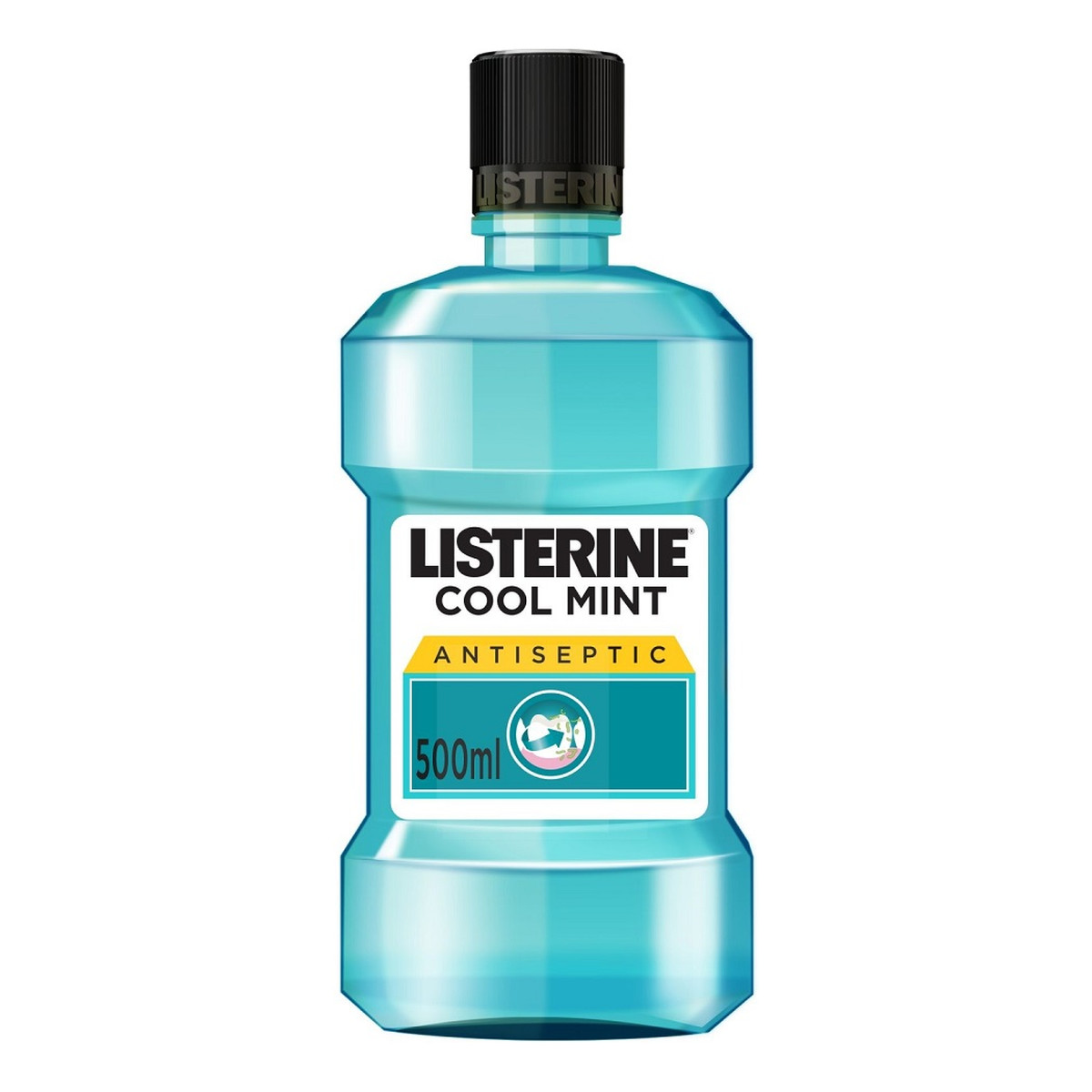 Listerine Cool mint antiseptic płyn do płukania jamy ustnej 500ml