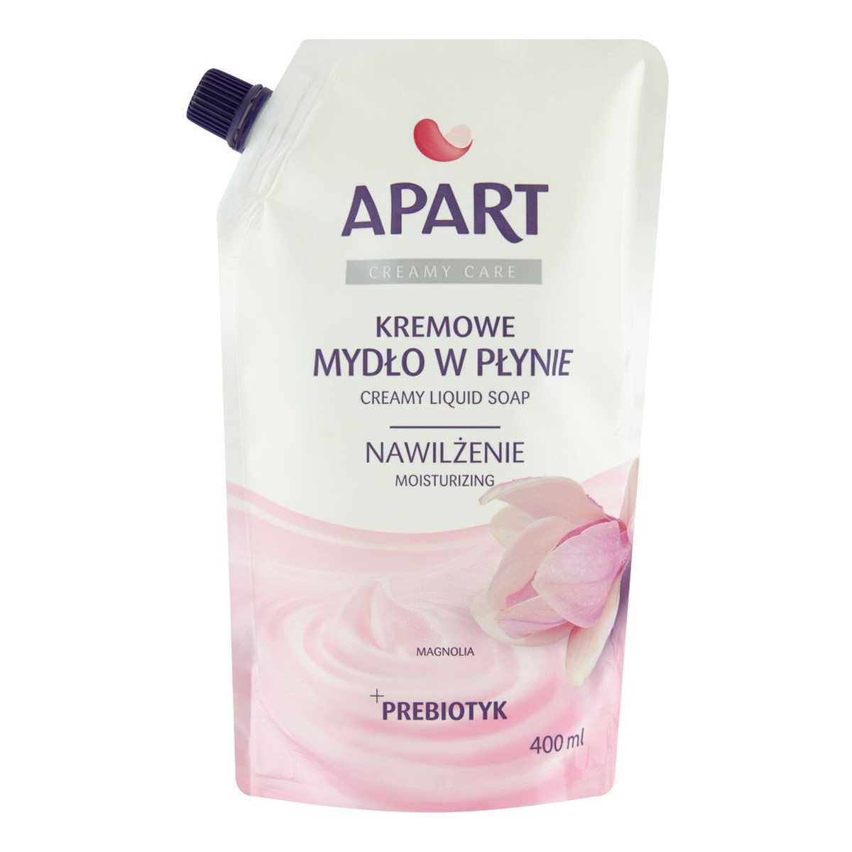 Apart Natural Prebiotic kremowe mydło w płynie Japanese Cherry & Magnolia uzupełnienie 400ml