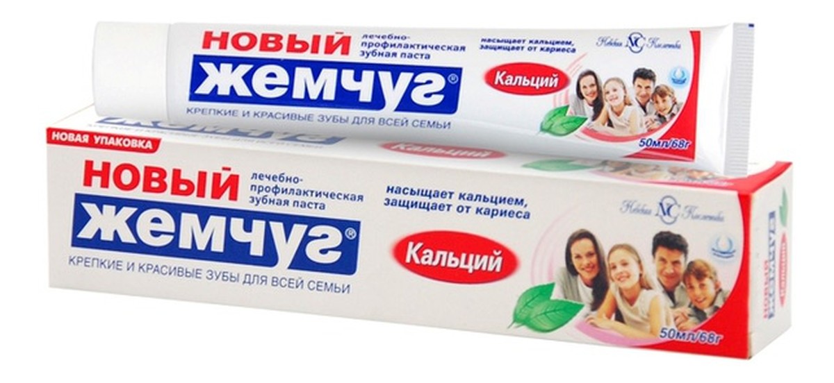Pasta do zębów „Nowa perła” z WAPNIEM