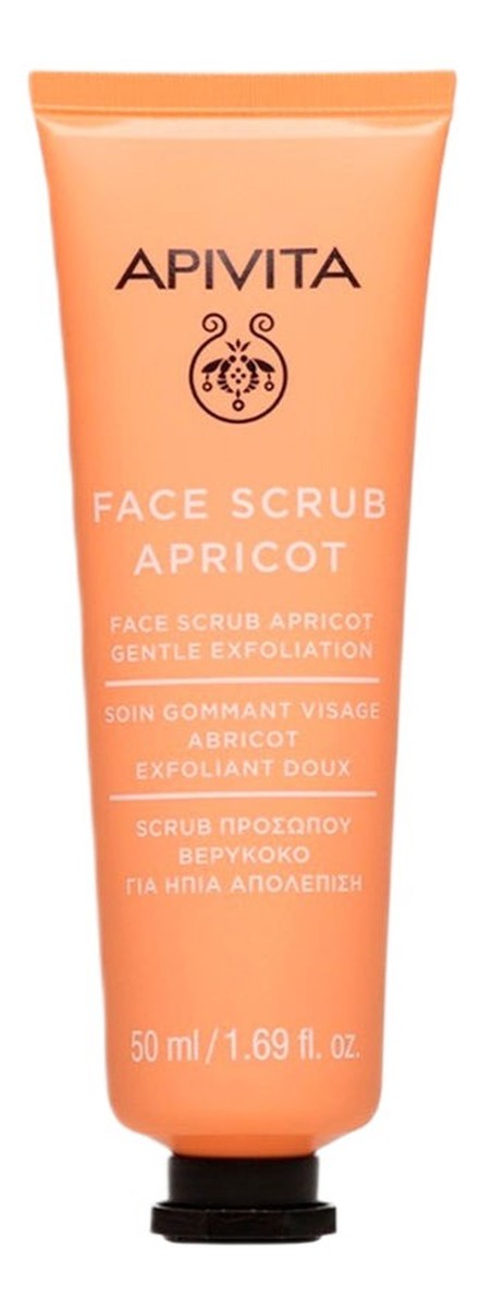 Face scrub apricot delikatny peeling do twarzy z morelą