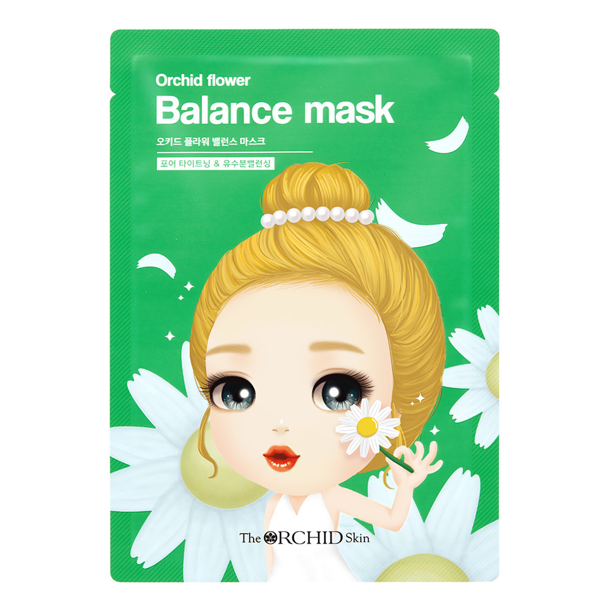 The Orchid Skin Flower Balance Mask Ziołowa maseczka do twarzy 25g