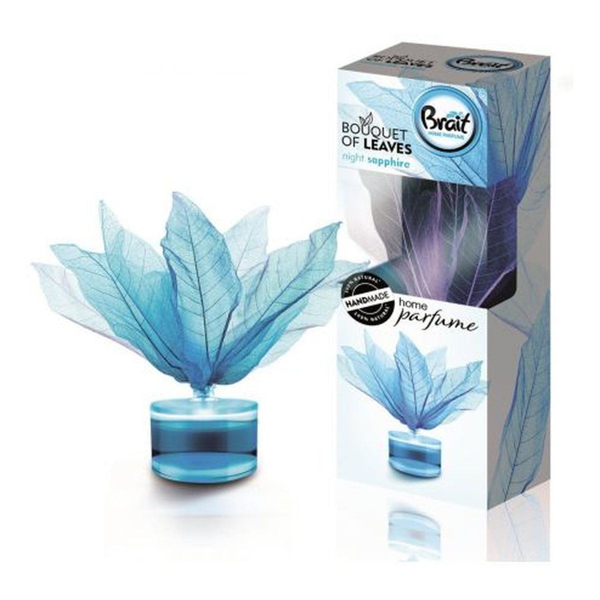 Brait Night Sapphire Bouquet of Leaves Listki odświeżające powietrze 50ml