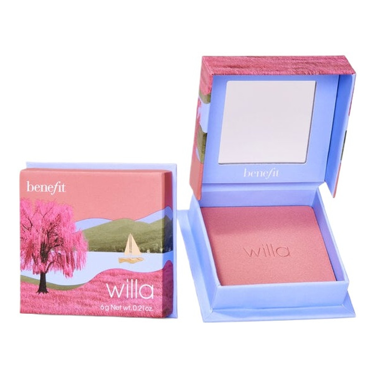 Benefit Willa soft neutral-rose blush róż do policzków w neutralnym odcieniu 6g