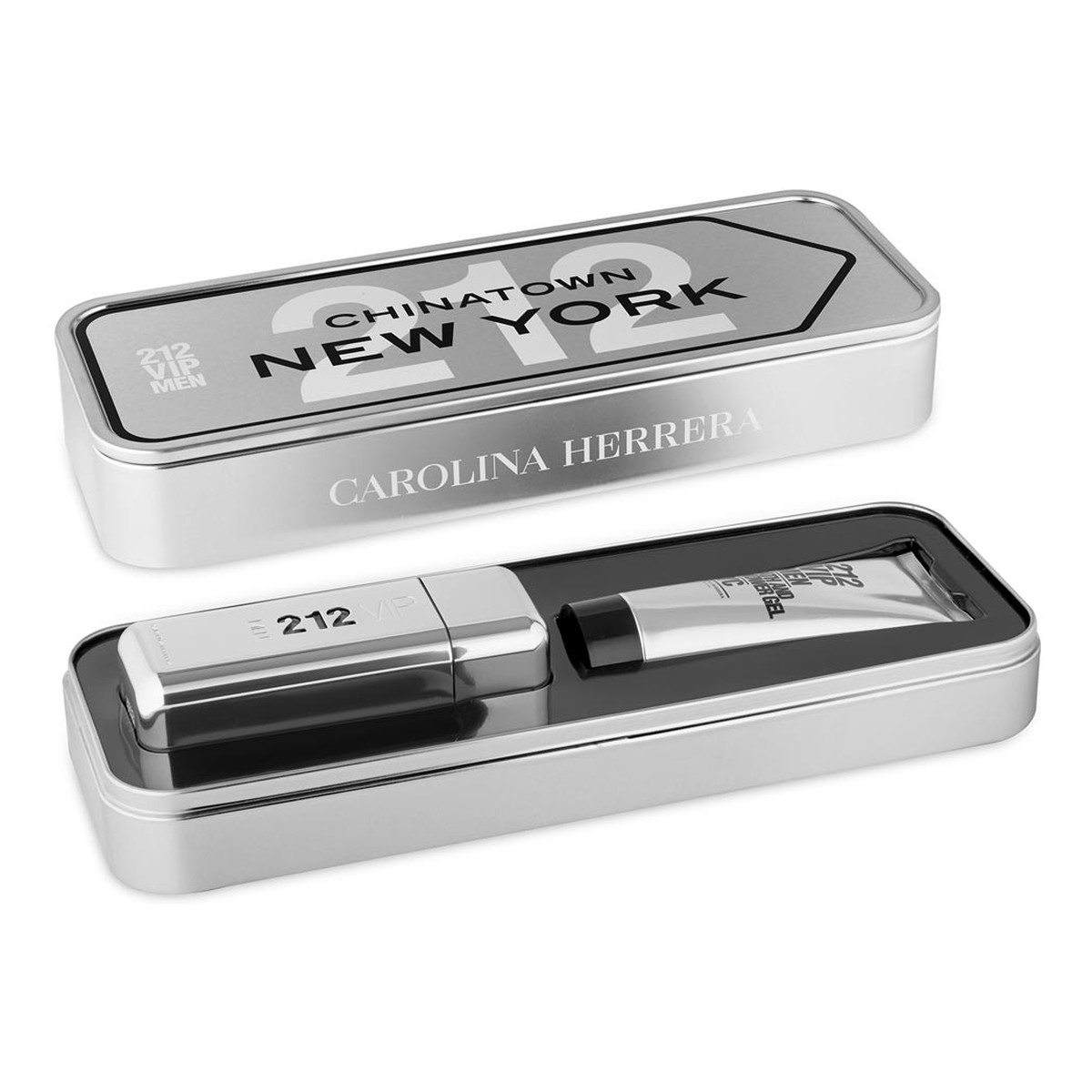 Carolina Herrera 212 VIP Men Chinatown zestaw (woda toaletowa 100ml + żel pod prysznic 100ml)