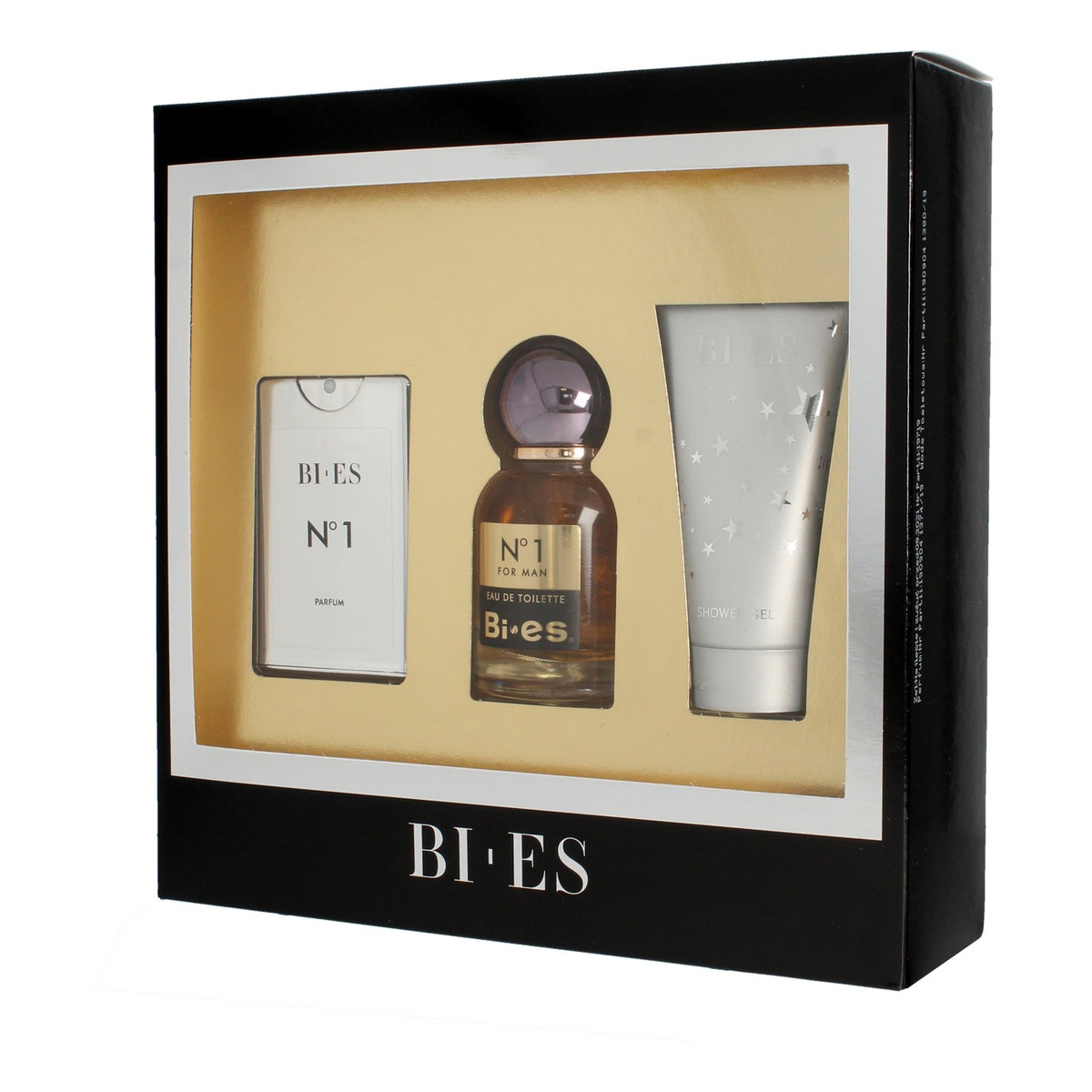 Bi-es Komplet (edt. 50ml + parfum 15ml + żel pod prysznic 50ml) 115ml