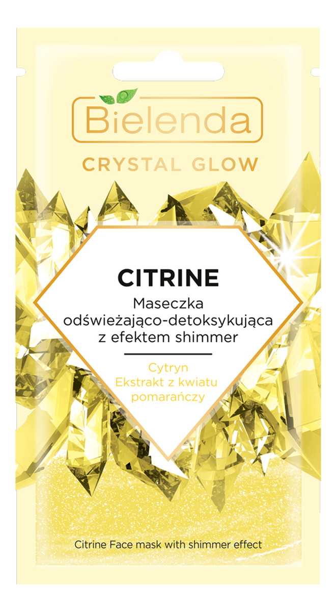 CITRINE - MASECZKA ODŚWIEŻAJĄCO - DETOKSYKUJĄCA Z EFEKTEM SHIMMER