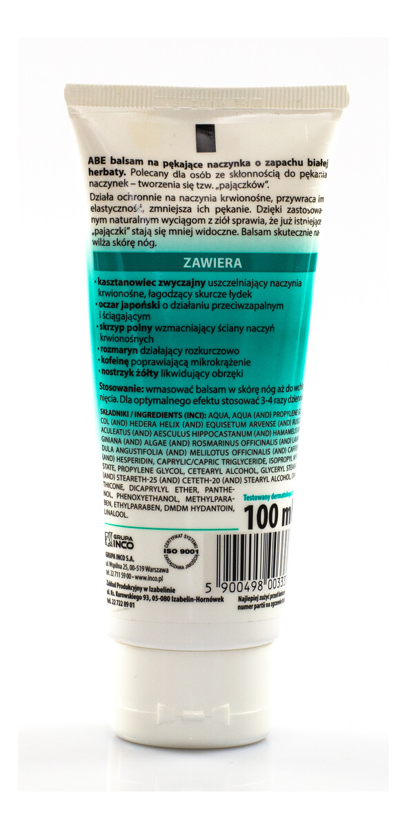 Balsam Do Nóg Na Pękające Naczynka