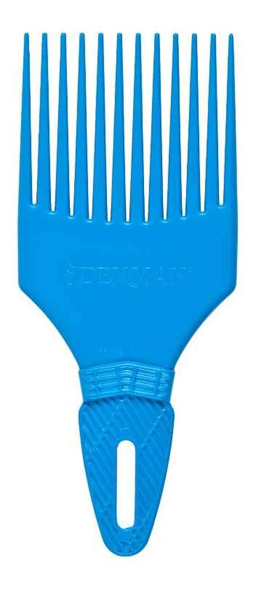 D17 curl volumizer grzebień afro pick do podbijania skrętu blue