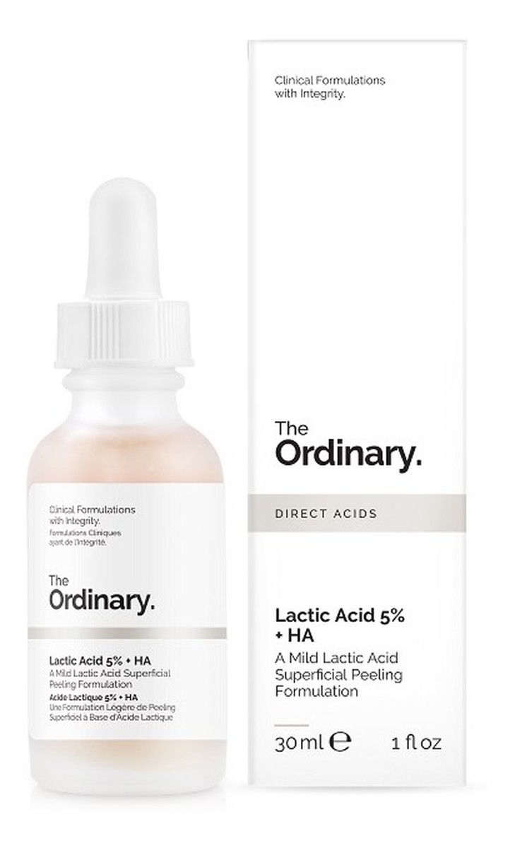 Lactic Acid 5% + HA, Peeling z Kwasem Mlekowym i Kwasem Hialuronowym