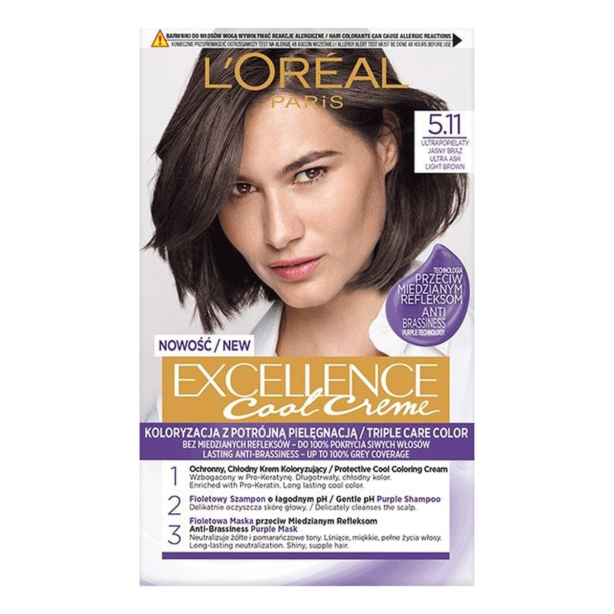 Loreal Excellence Cool Creme Farba do włosów