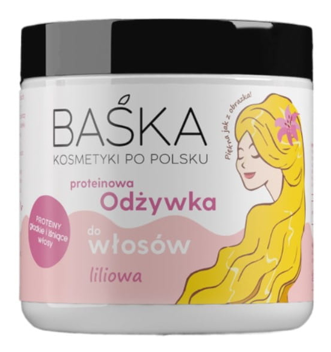 Emolientowa odżywka do włosów Liliowa