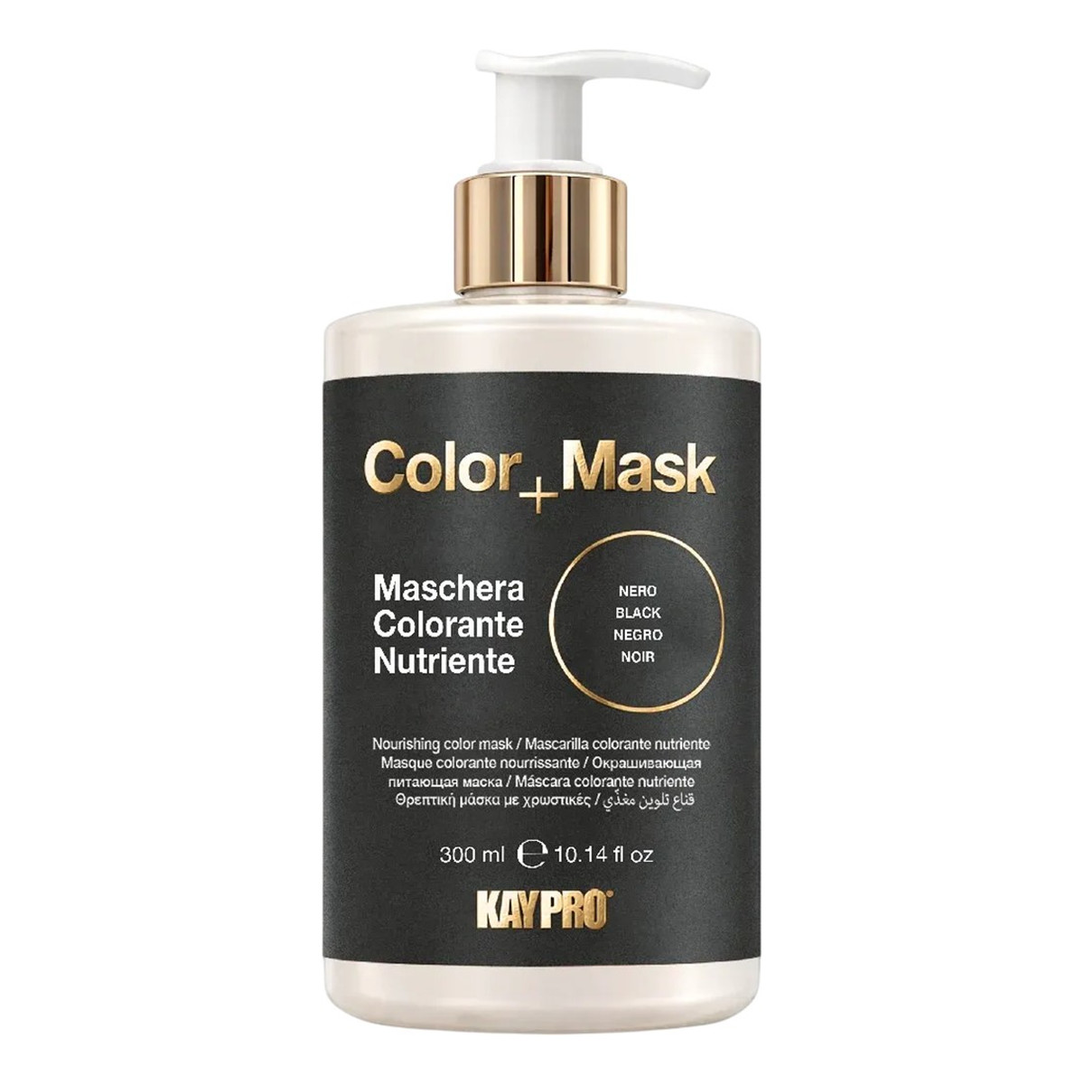 KayPro Color Mask Odżywcza maska ​​koloryzująca Czarna 300ml