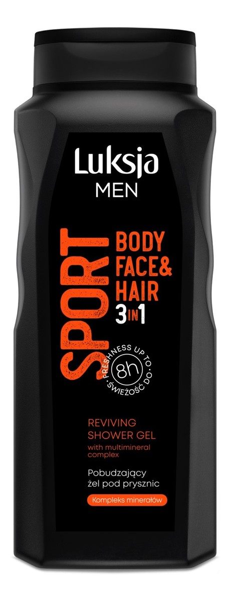 Żel pod prysznic 3w1 sport