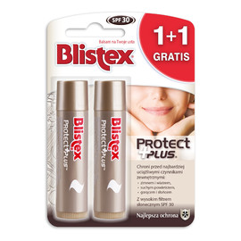 Balsam ochronny do ust Protect Plus 1+1 gratis (4.25g x 2)