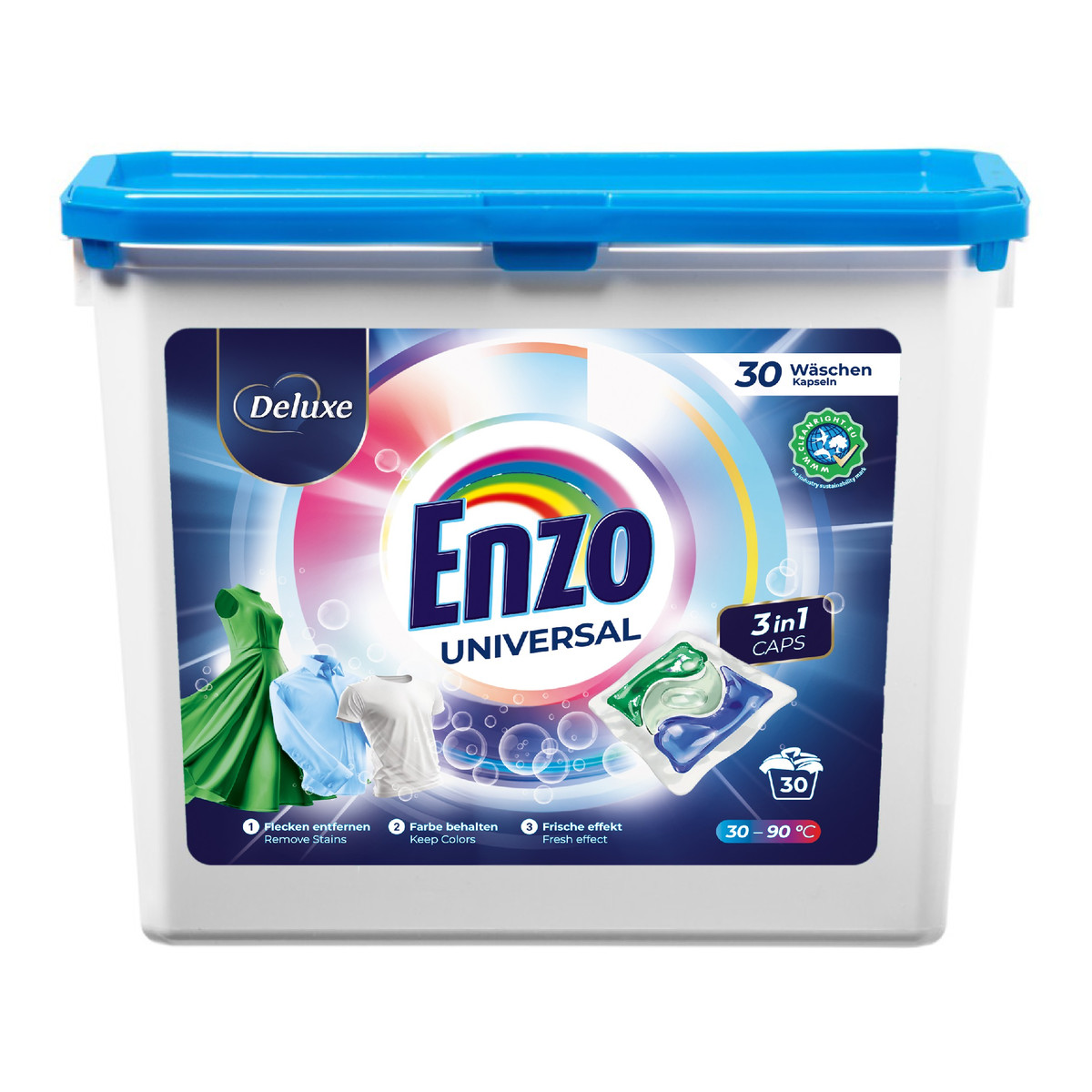 Deluxe Enzo Kapsułki do Prania Koloru 30 szt