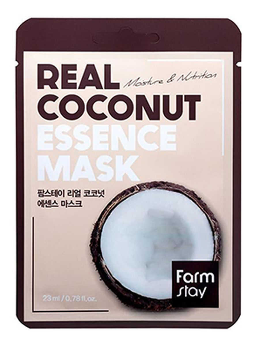 Farm Stay Real Coconut nawilżająca maseczka w płachcie z ekstraktem kokosa