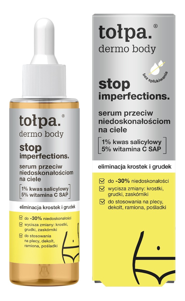 Dermo body stop imperfections serum przeciw niedoskonałościom na ciele-eliminacja krostek i grudek