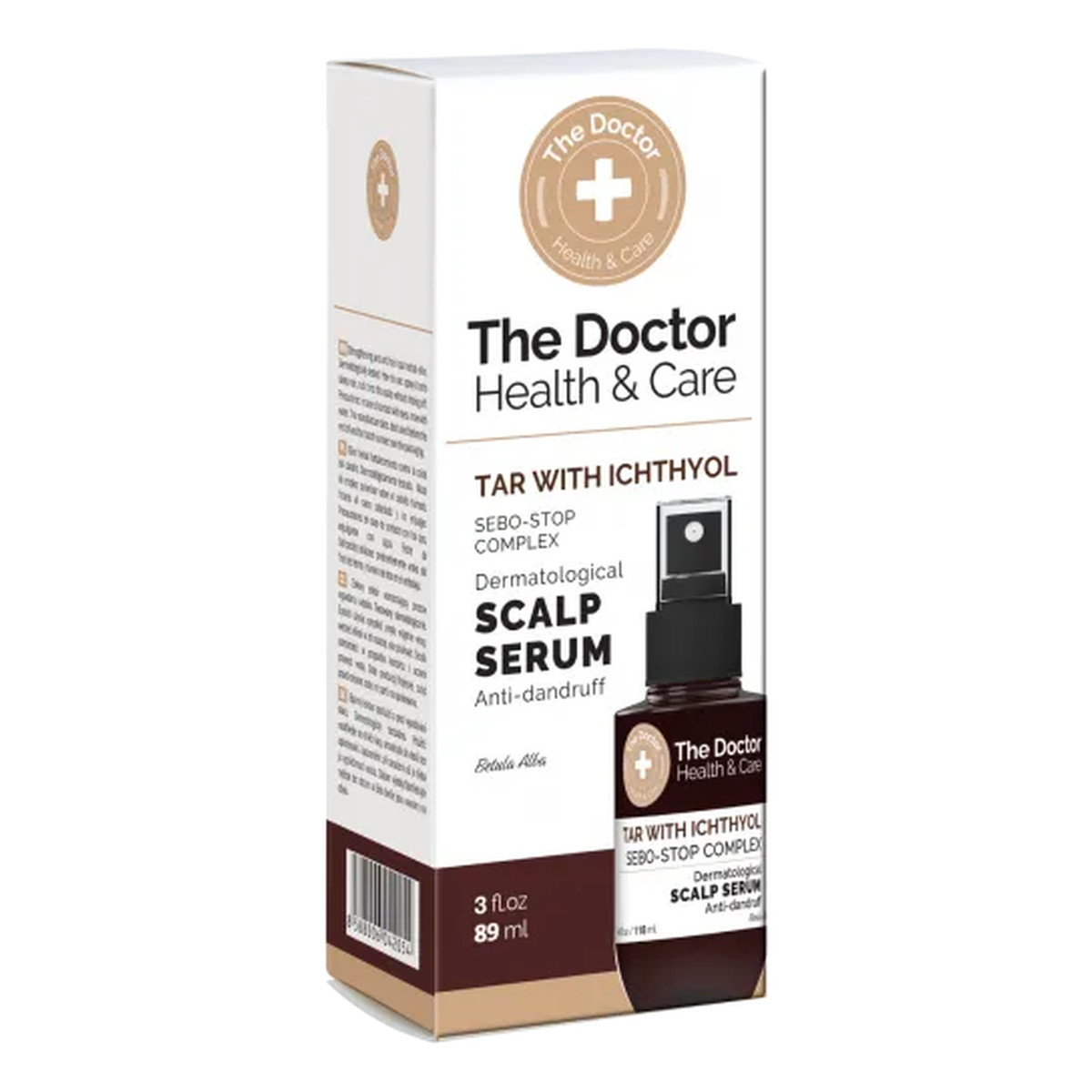 The Doctor Health & Care Serum do skóry głowy Dziegieć + Ichthyol + Sebo-Stop complex 89ml