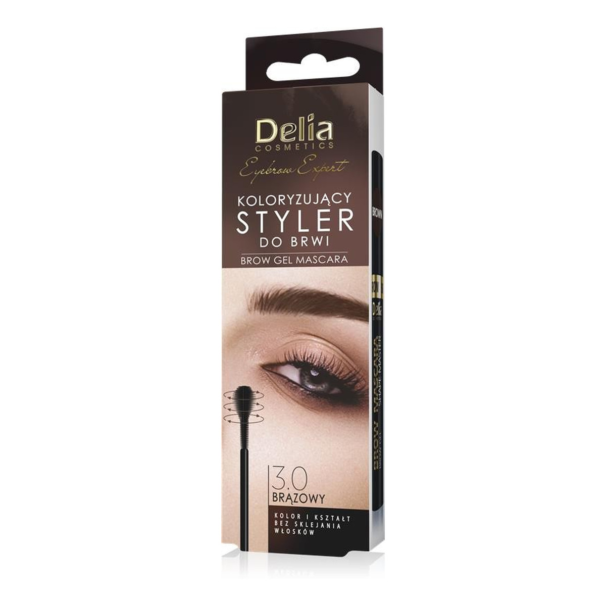 Delia Eyebrow Expert Koloryzujący Styler do brwi 11ml