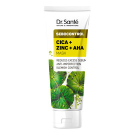 Sebocontrol Cica + Zinc + AHA Maseczka Do Twarzy Do Skóry Tłustej i Mieszanej