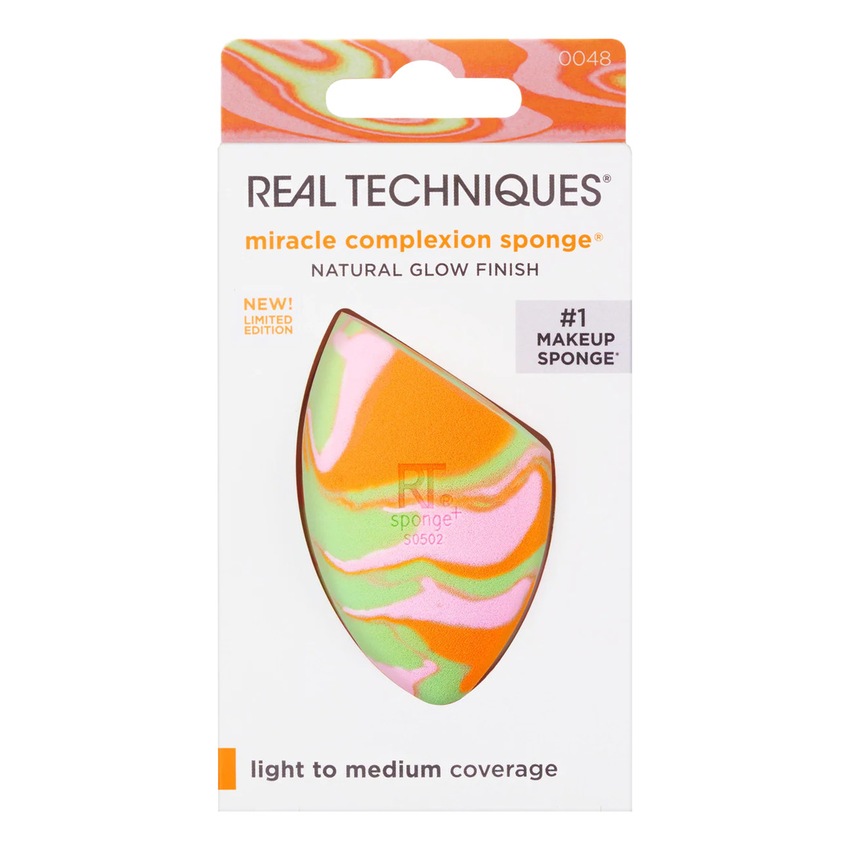 Real Techniques Orange Swirl Miracle Complexion Sponge gąbka do podkładu