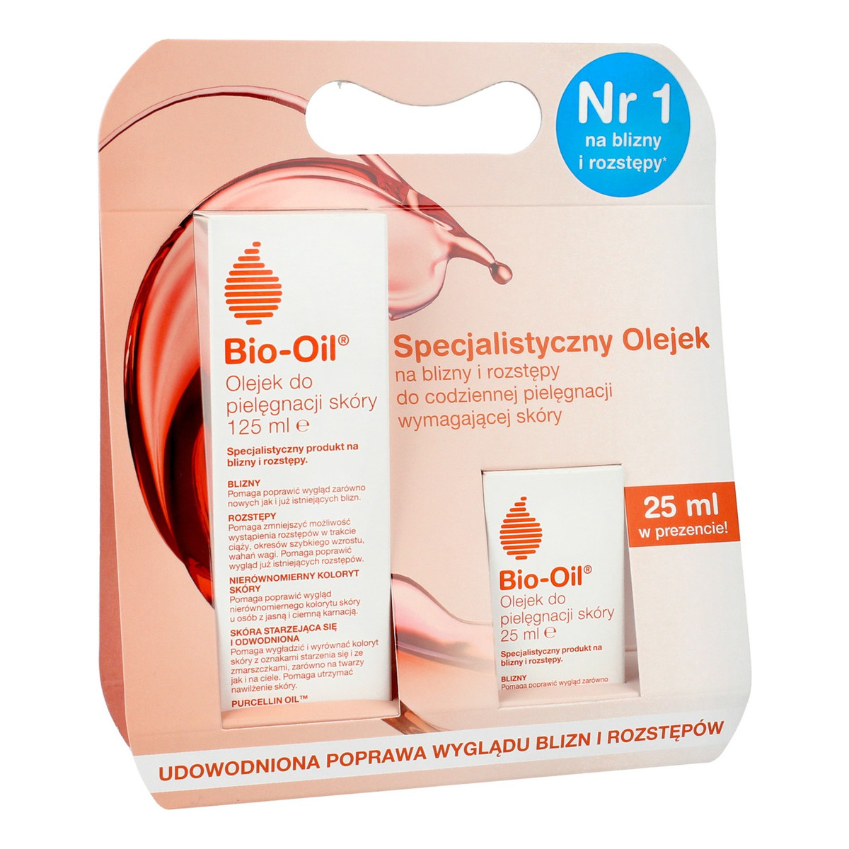 Bio-Oil Specjalistyczny Zestaw Olejków na blizny i rozstępy 25ml