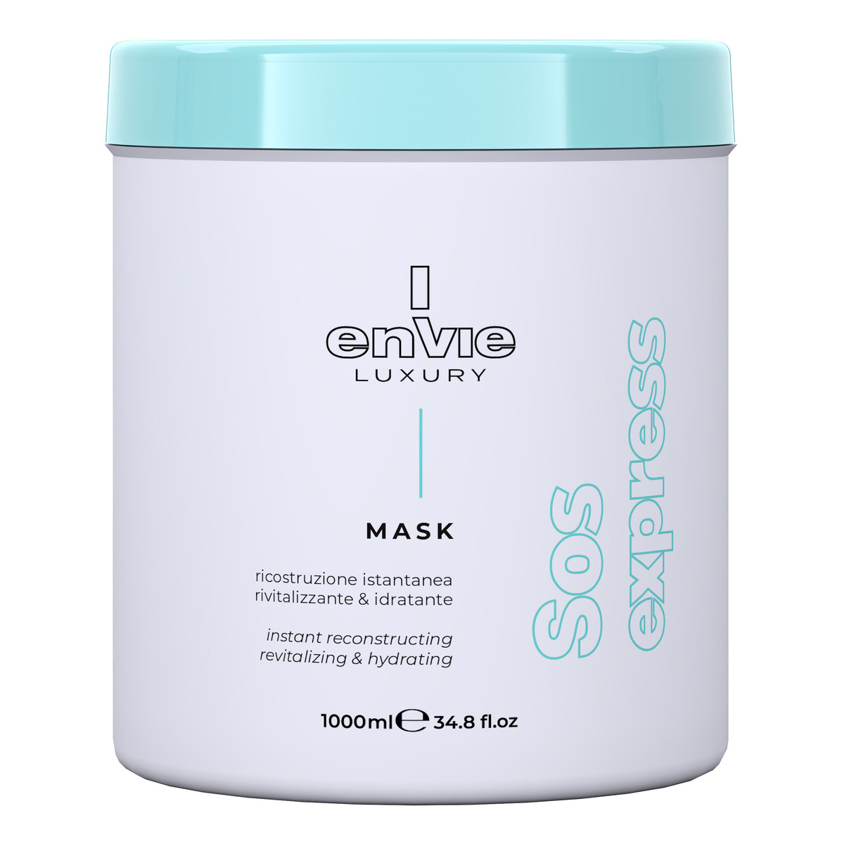 Envie Luxury SOS Express Maska + Szampon Nawilżający Włosy 2x1L