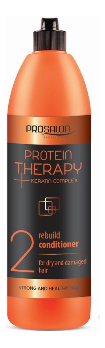 Protein Therapy Keratin Complex Keratyna 2 Conditioner For Dry And Damaged Hair Odżywka Odbudowująca Kreatyna & Ekstrakt Z Aloesu