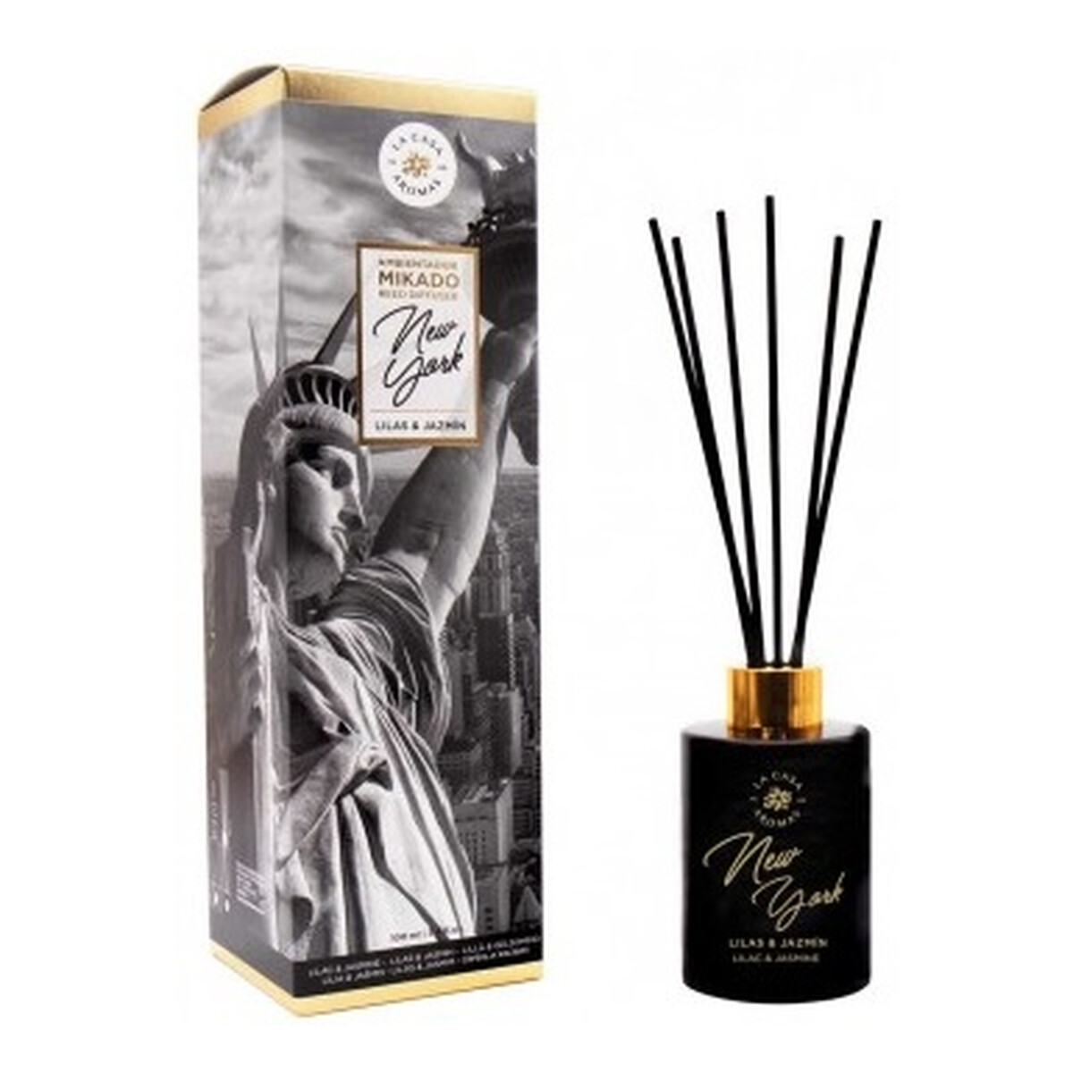 La Casa De Los Aromas Travel patyczki zapachowe new york 100ml