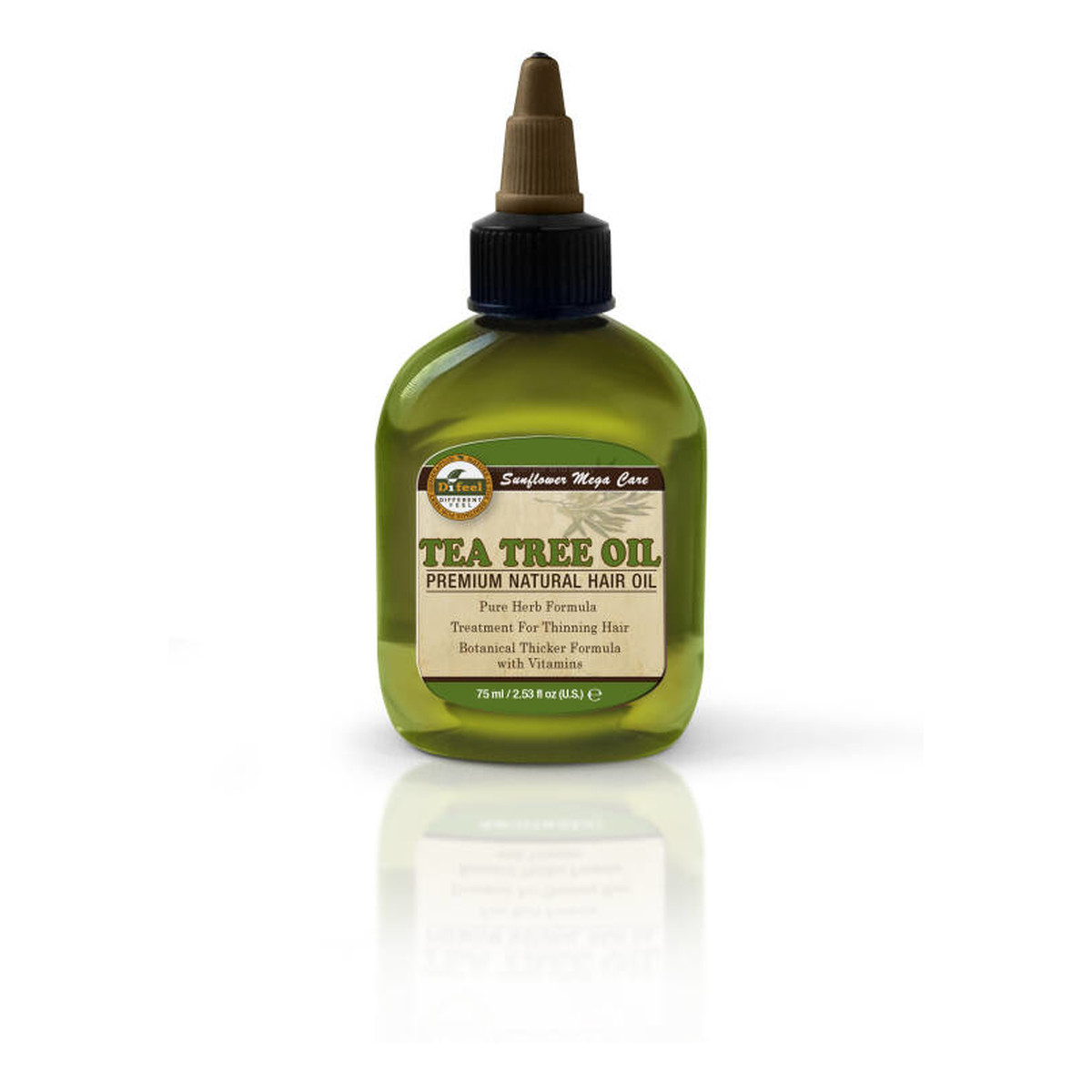 Difeel Premium Natural Hair Tea Tree Oil Olejek z drzewa herbacianego do włosów 75ml