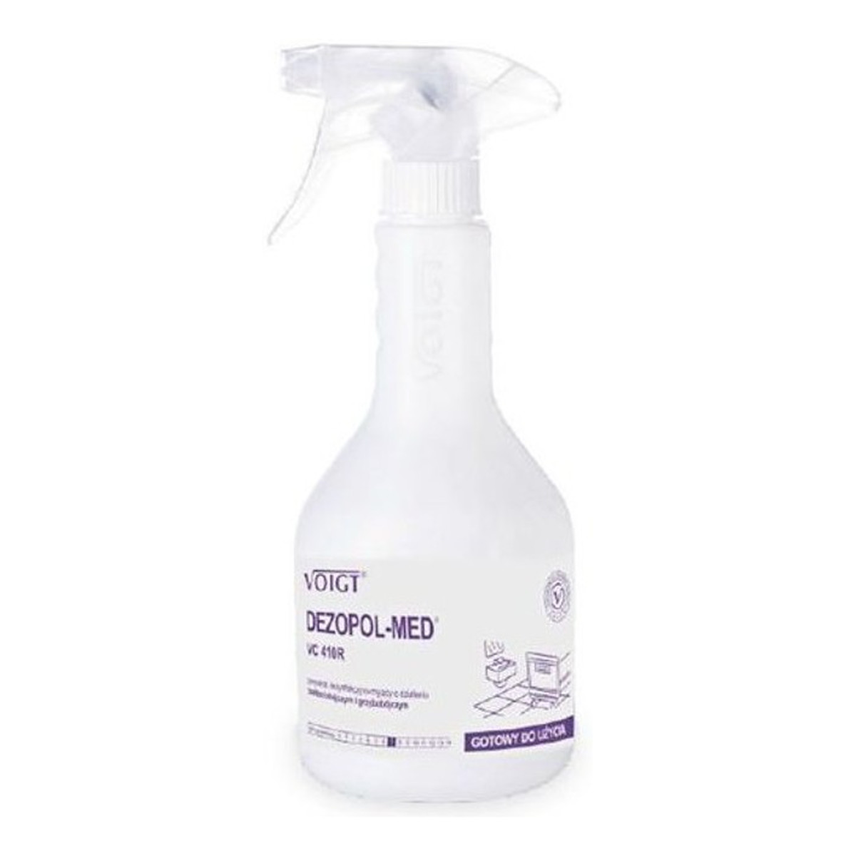Voigt Dezopol-Med Preparat dezynfekcyjno-myjący o działaniu bakteriobójczym i grzybobójczym VC 410R 600ml