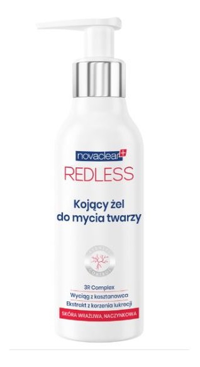 Kojący żel do mycia twarzy