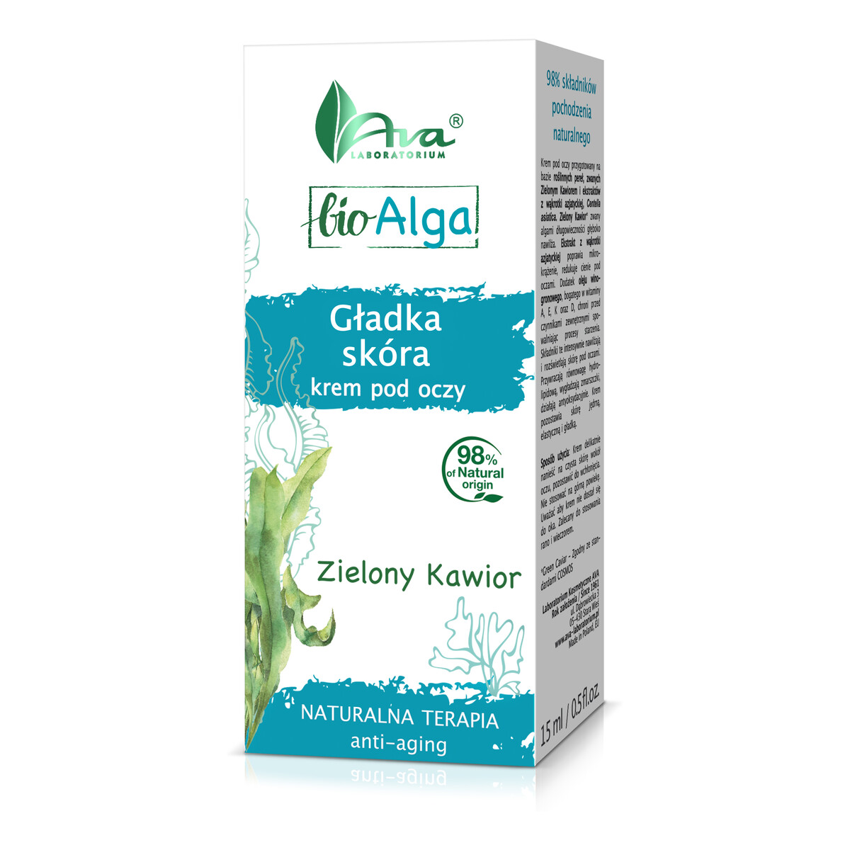 Ava Laboratorium BIO ALGA Krem pod oczy odżywczo-wygładzający 25ml