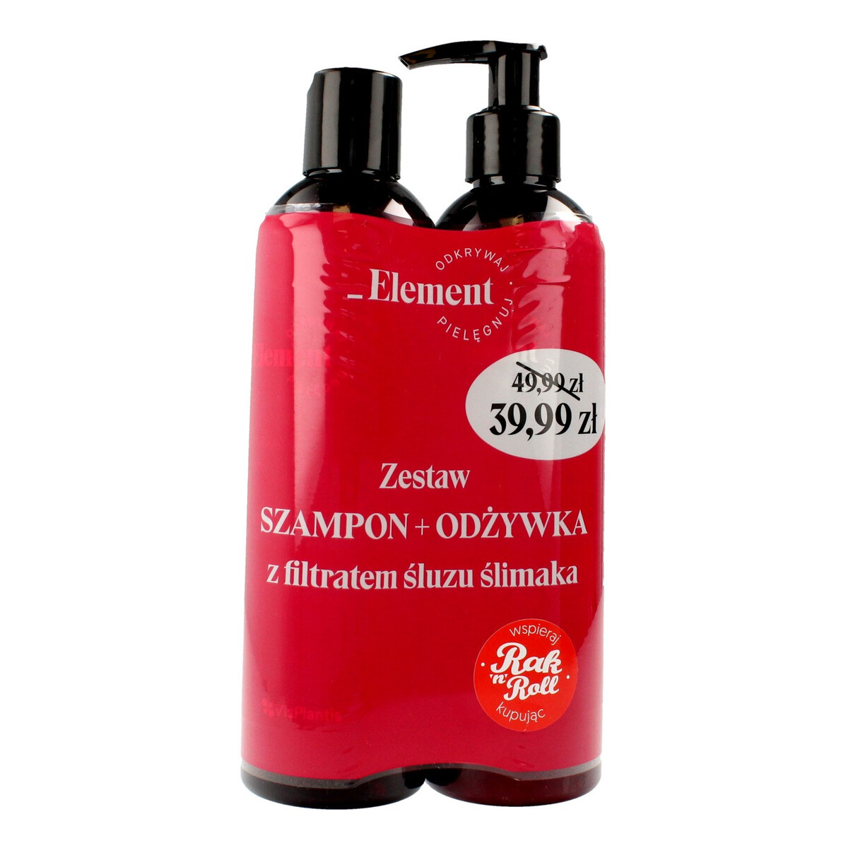 Vis Plantis Element Filtrat Śluzu Ślimaka DUO szampon+odżywka 300ml