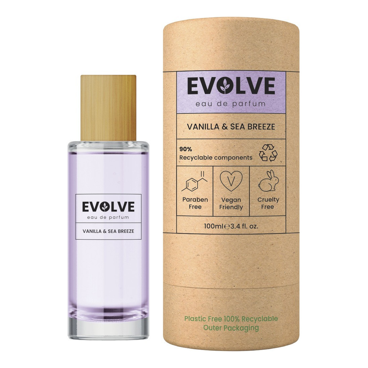 Evolve Vanilla & See Breeze Woda perfumowana dla kobiet 100ml