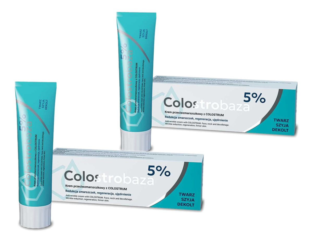 5% Krem przeciwzmarszczkowy z COLOSTRUM 2x30g