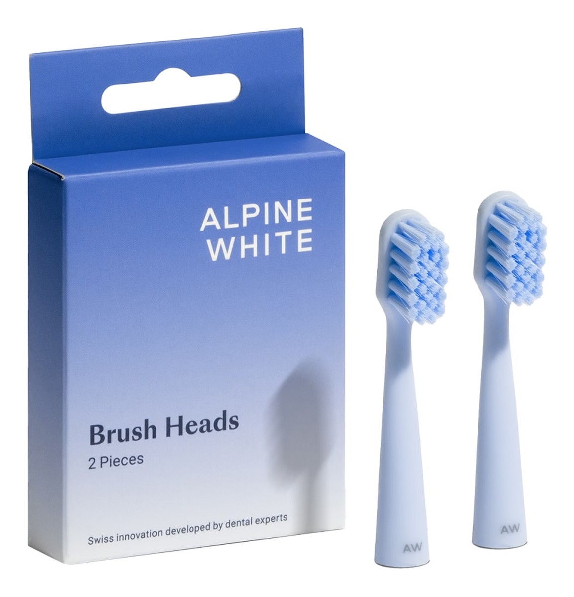 Brush Heads wymienne końcówki do szczoteczki sonicznej 2szt.