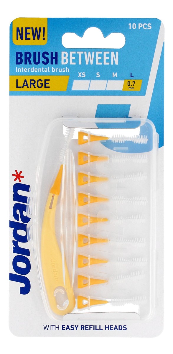 Czyściki do przestrzeni międzyzębowych - L (large) 0.7mm -10szt