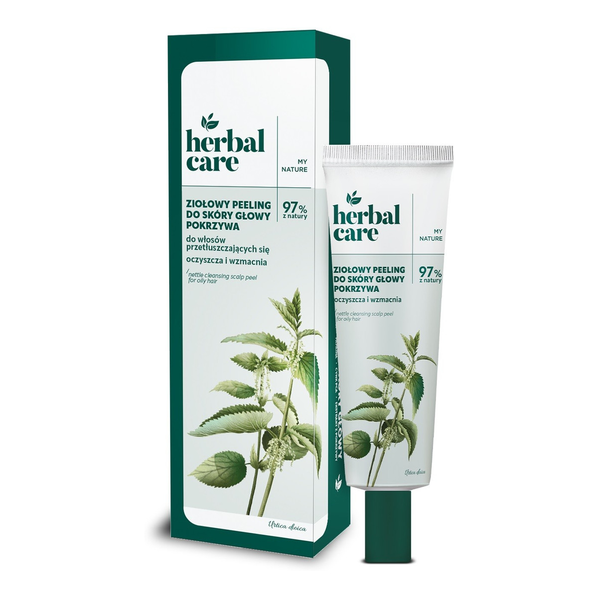 Farmona Herbal Care Ziołowy Peeling do skóry głowy Pokrzywa - do włosów przetłuszczających się 100ml