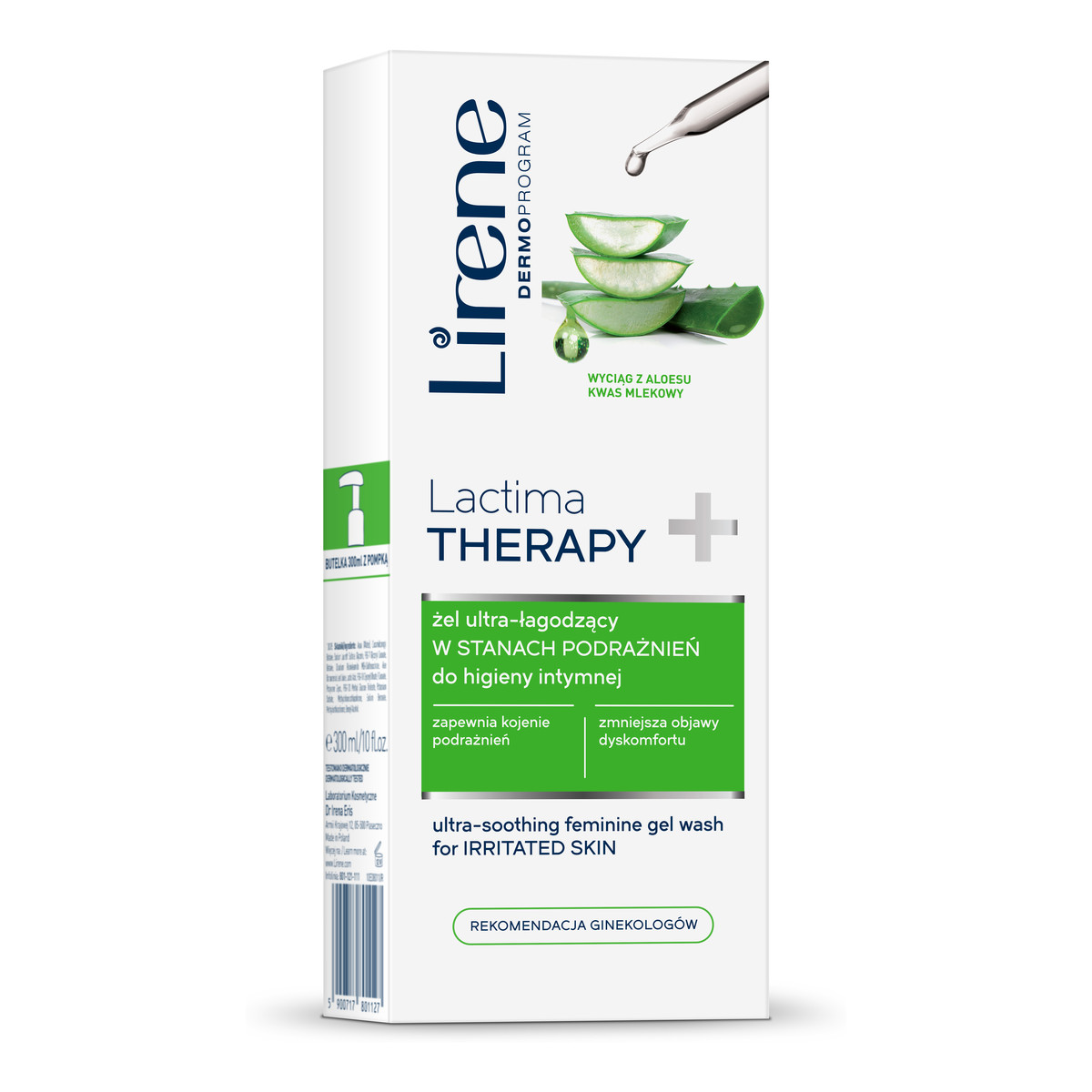 Lirene Lactima Therapy + Żel Ultra-Łagodzący W Stanach Podrażnień Do Higieny Intymnej 300ml