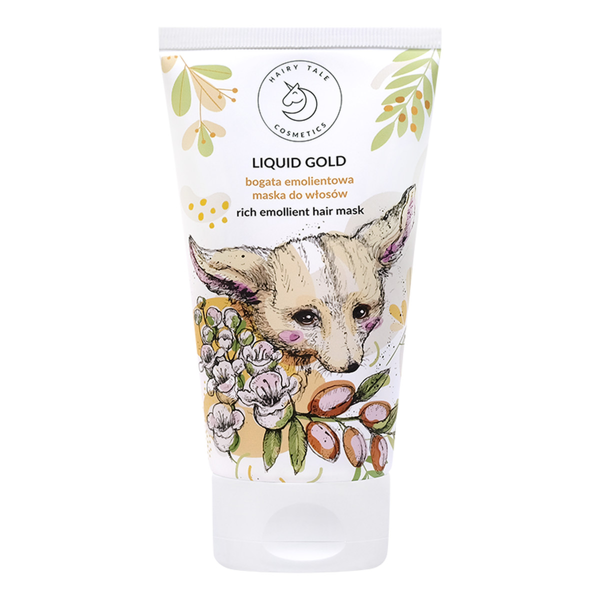 Hairy Tale Liquid Gold Bogata emolientowa maska do włosów 150ml