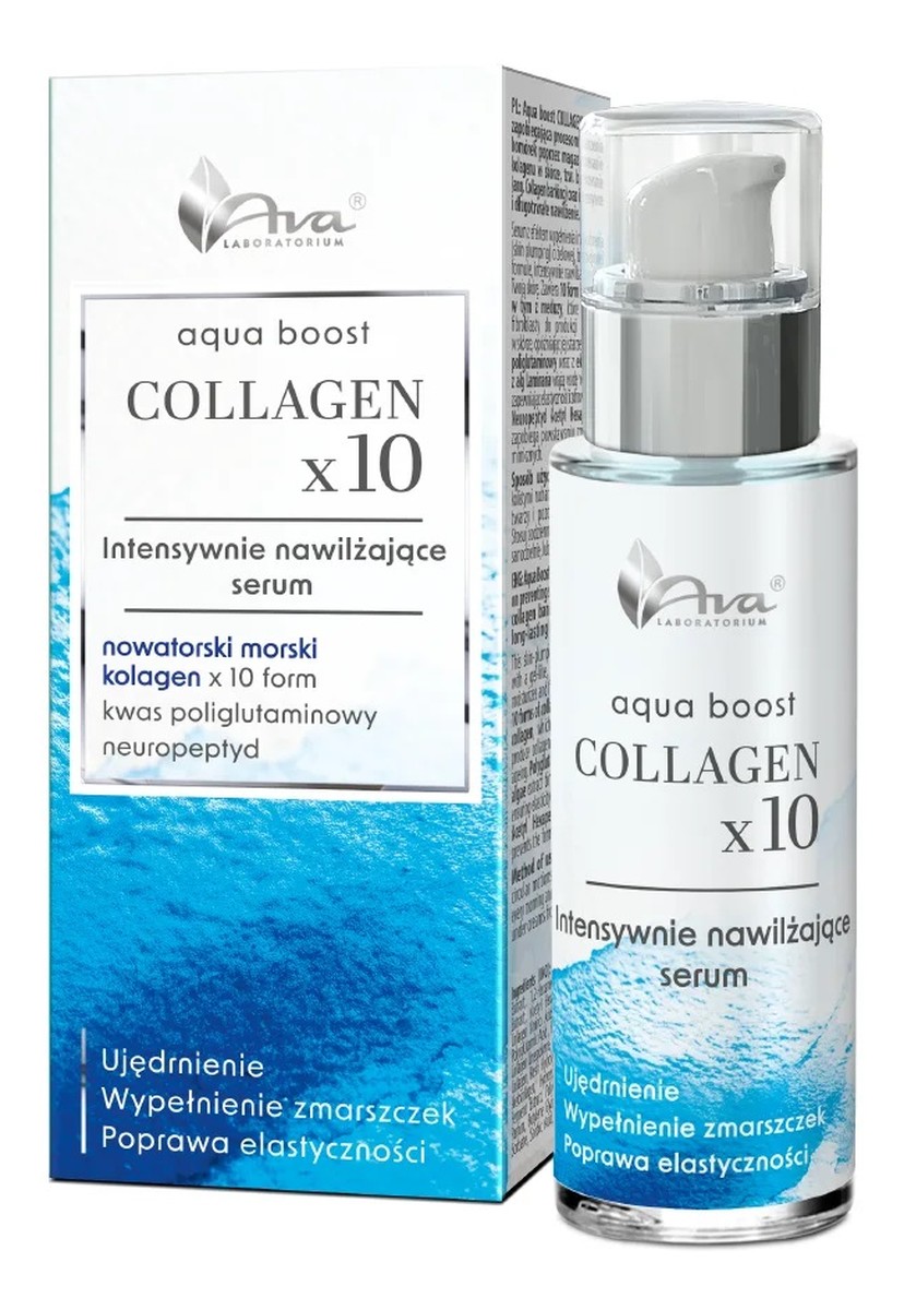 Collagen x10 intensywnie nawilżające serum