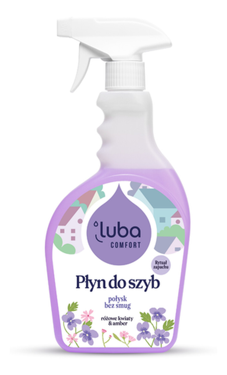 Lawenda & Amber Perfumowany płyn do szyb