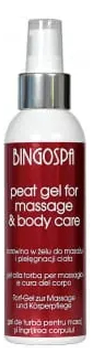 Borowina w żelu do masażu i pielęgnacji ciała - Peat gel for massage & body care 120 g