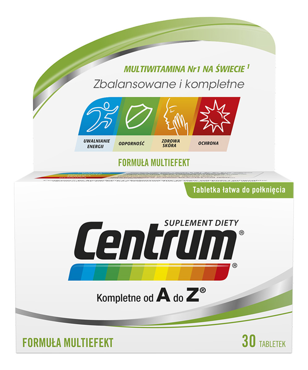 Zestaw witamin i minerałów suplement diety 30 tabletek