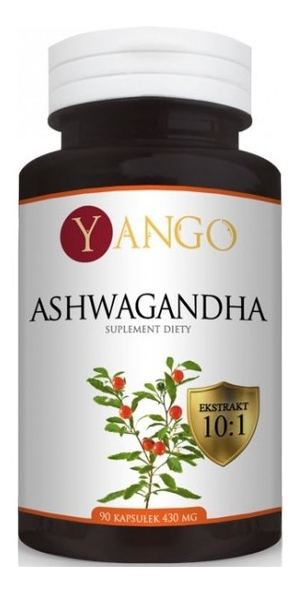 Ashwagandha 430mg suplement diety 90 kapsułek