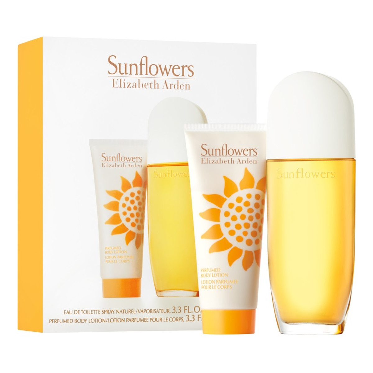 Elizabeth Arden Sunflowers Zestaw woda toaletowa spray 100ml + balsam do ciała 100ml